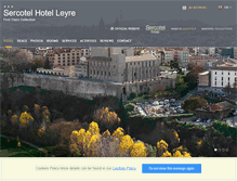 Tablet Screenshot of en.hotel-leyre.com